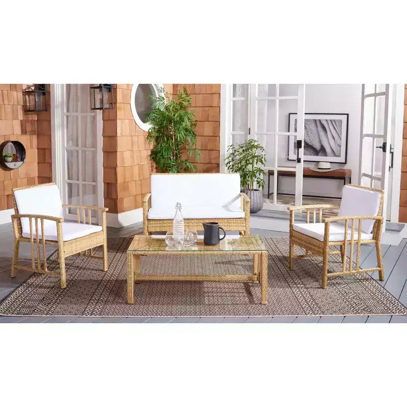 Ensemble de salon Reslor 4 pièces - Intérieur/Extérieur – Sanzelize Design