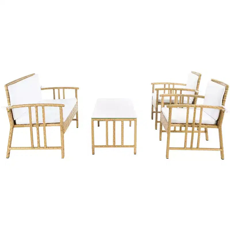 Ensemble de salon Reslor 4 pièces - Intérieur/Extérieur – Sanzelize Design