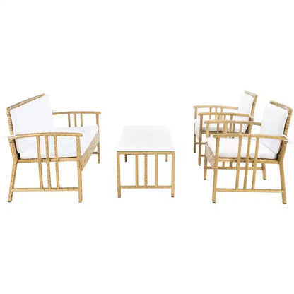 Ensemble de salon Reslor 4 pièces - Intérieur/Extérieur – Sanzelize Design