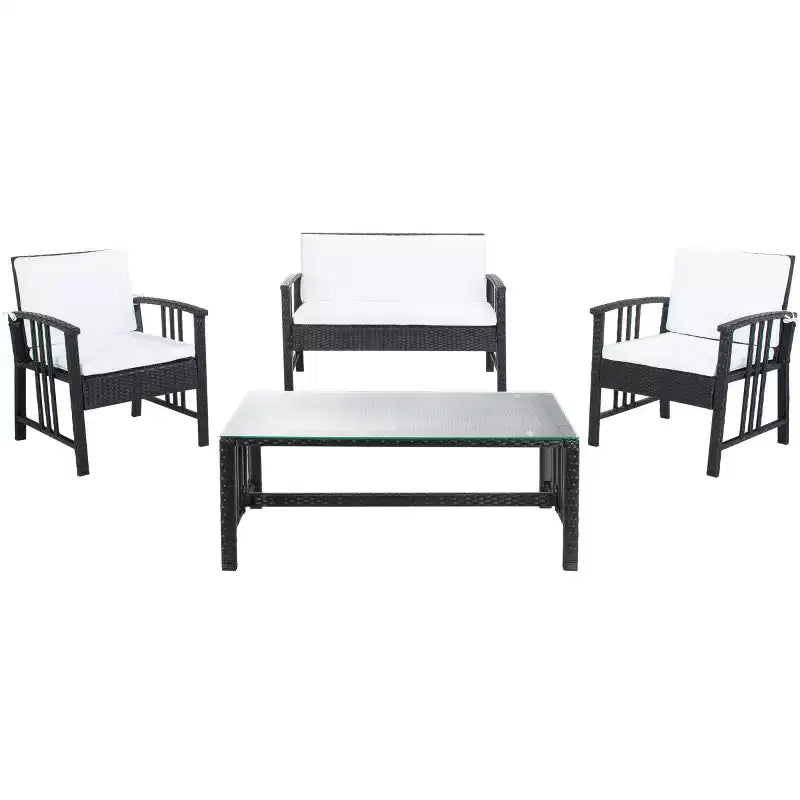 Ensemble de salon Reslor 4 pièces - Intérieur/Extérieur – Sanzelize Design