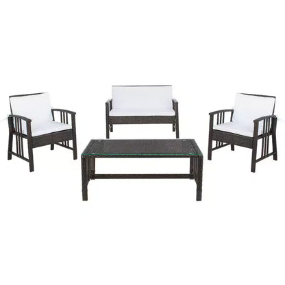 Ensemble de salon Reslor 4 pièces - Intérieur/Extérieur – Sanzelize Design