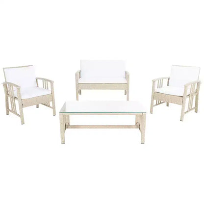 Ensemble de salon Reslor 4 pièces - Intérieur/Extérieur – Sanzelize Design