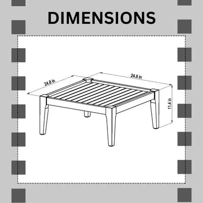 Ensemble de conversation d'extérieur Malibu 4 pièces – Sanzelize Design