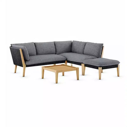 Ensemble de conversation d'extérieur Malibu 4 pièces – Sanzelize Design