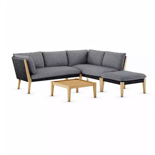 Ensemble de conversation d'extérieur Malibu 4 pièces – Sanzelize Design
