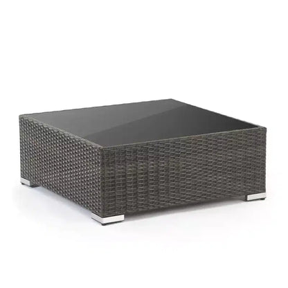 Ensemble de conversation d'extérieur 7 pièces en osier – Sanzelize Design