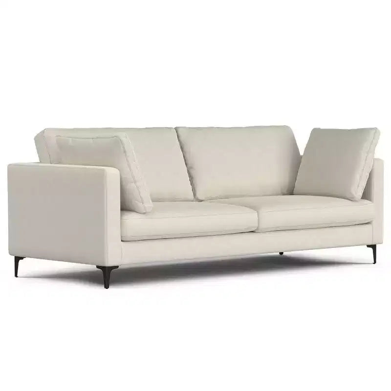Ensemble canapé mi-siècle et pouf Lana 229 cm – Sanzelize Design