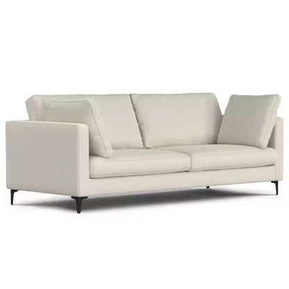 Ensemble canapé mi-siècle et pouf Lana 229 cm – Sanzelize Design