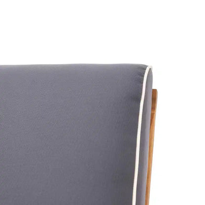 Paloma Canapé deux places et table d'extérieur en bois d'acacia avec coussins – Sanzelize Design