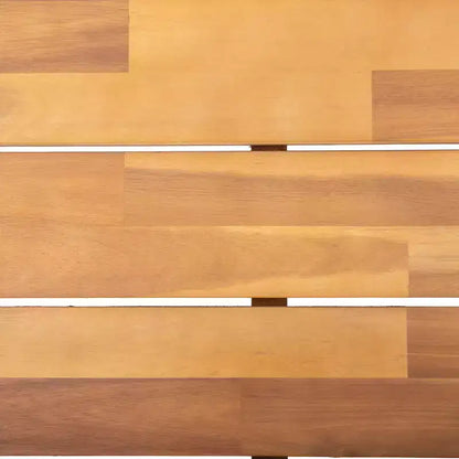 Paloma Canapé deux places et table d'extérieur en bois d'acacia avec coussins – Sanzelize Design