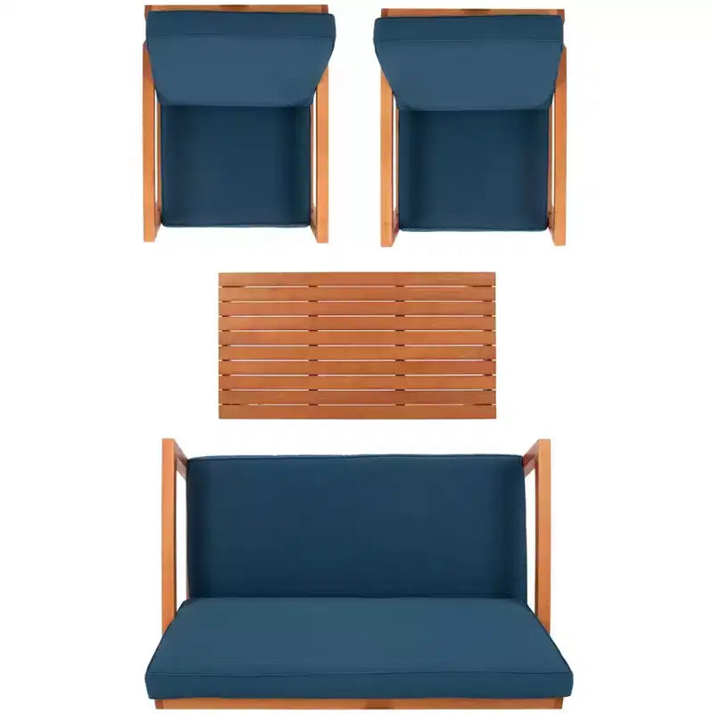 Ensemble de salon Larence 4 pièces - Intérieur/Extérieur – Sanzelize Design