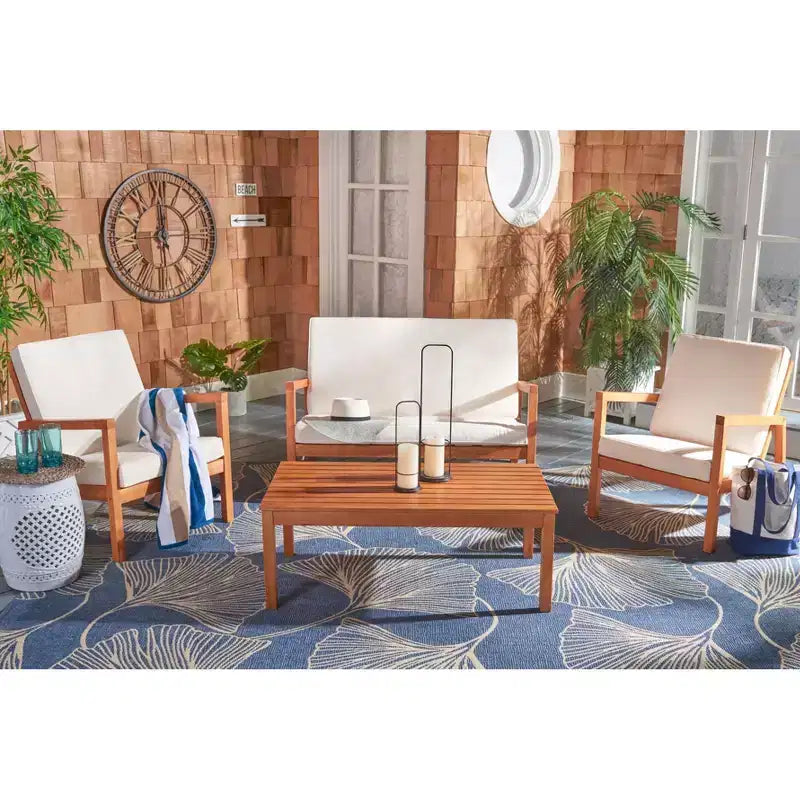 Ensemble de salon Larence 4 pièces - Intérieur/Extérieur – Sanzelize Design