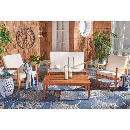 Ensemble de salon Larence 4 pièces - Intérieur/Extérieur – Sanzelize Design