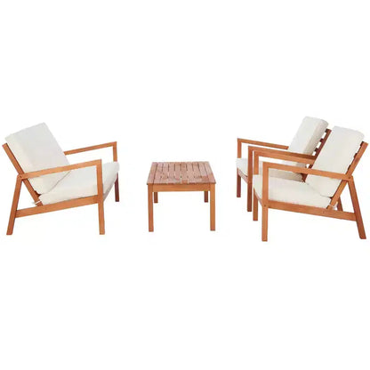 Ensemble de salon Larence 4 pièces - Intérieur/Extérieur – Sanzelize Design