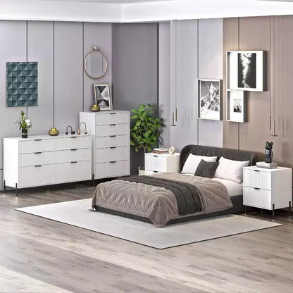 Ensemble de commode de chambre à coucher 4 pièces « Modern Elegance » – Sanzelize Design
