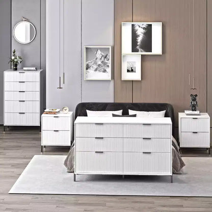Ensemble de commode de chambre à coucher 4 pièces « Modern Elegance » – Sanzelize Design