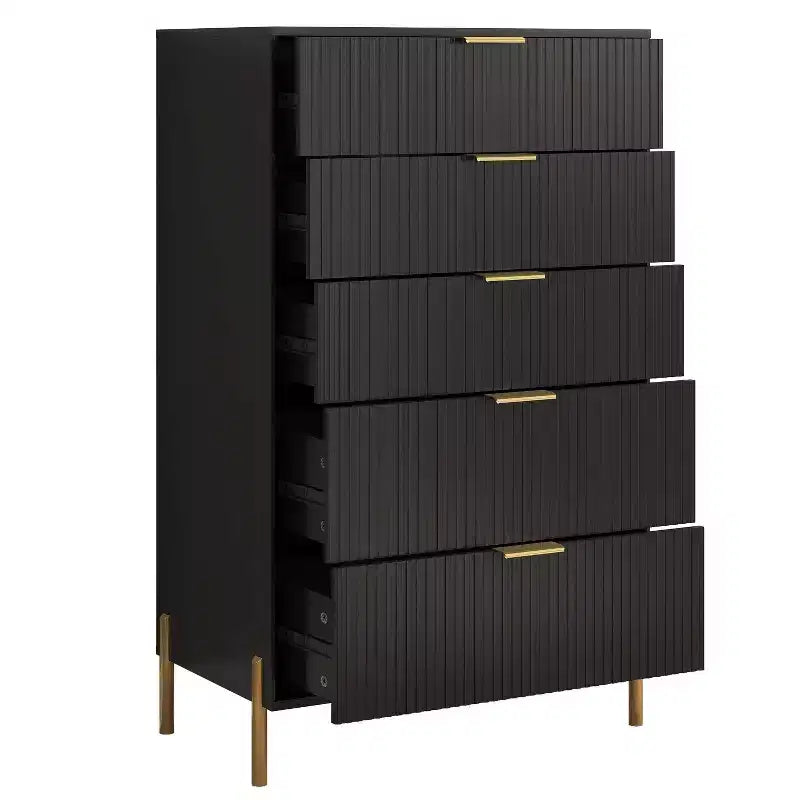 Ensemble de commode de chambre à coucher 4 pièces « Modern Elegance » – Sanzelize Design