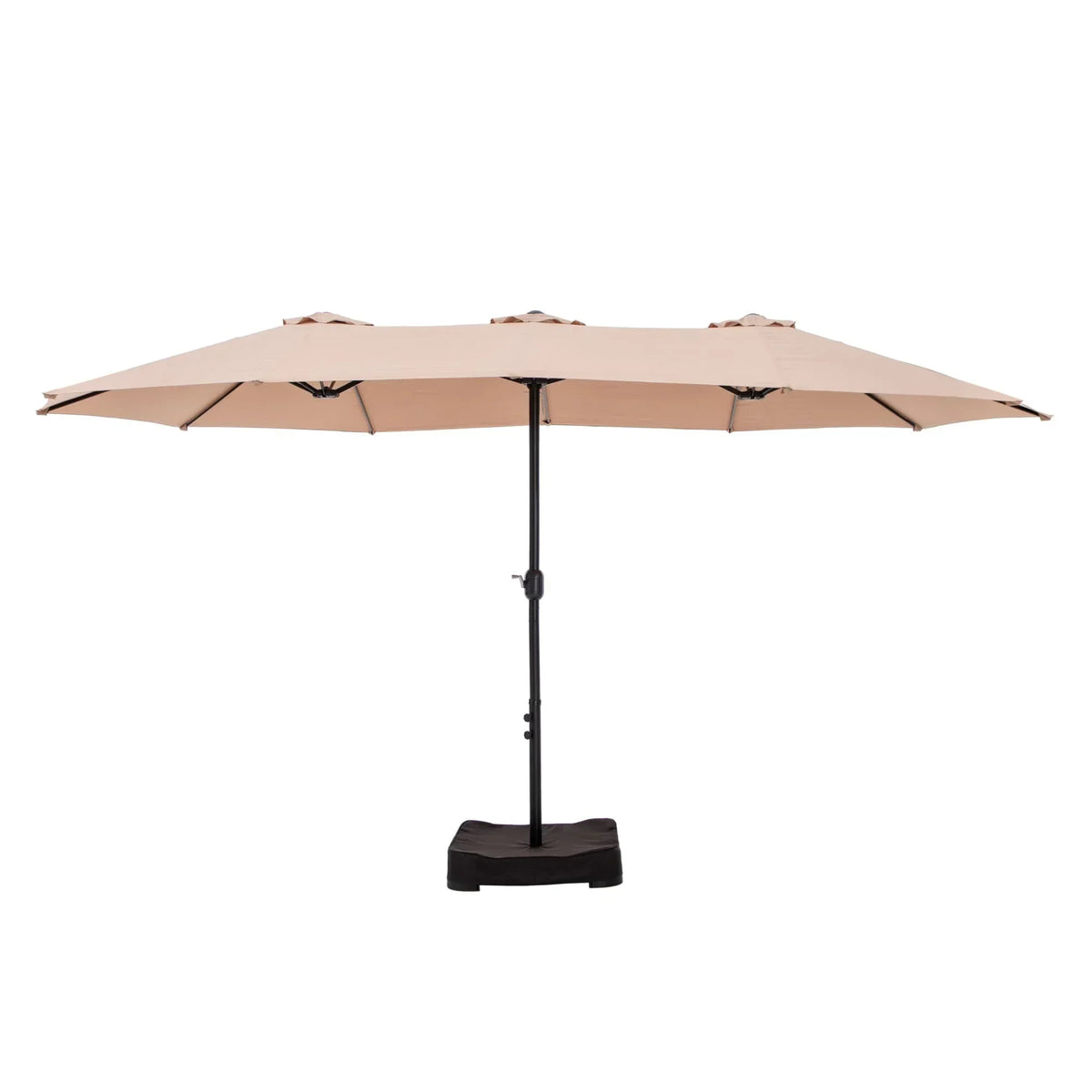 Grand Parasol Double Face de 4,5 m avec Base Incluse pour terrasse – Sanzelize Design