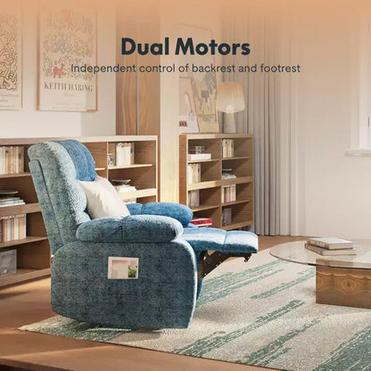 Fauteuil inclinable électrique XL6-Cloud avec massage – Sanzelize Design