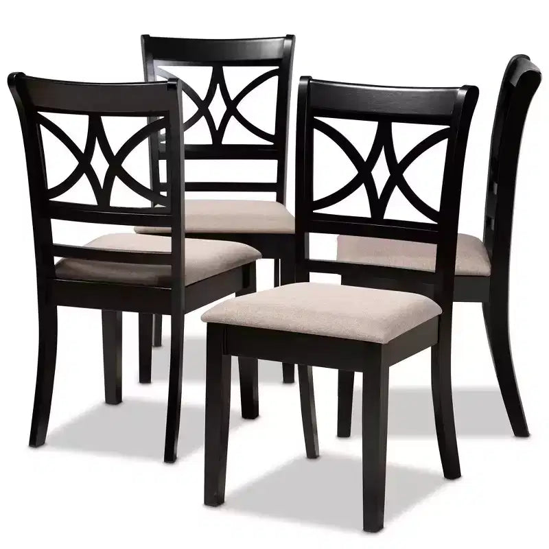 Lot de 4 chaises de salle à manger Clarke – Sanzelize Design