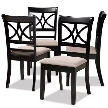 Lot de 4 chaises de salle à manger Clarke – Sanzelize Design