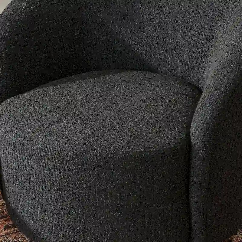 Fauteuil pivotant rembourré de 86 cm de large (lot de 2) – Sanzelize Design