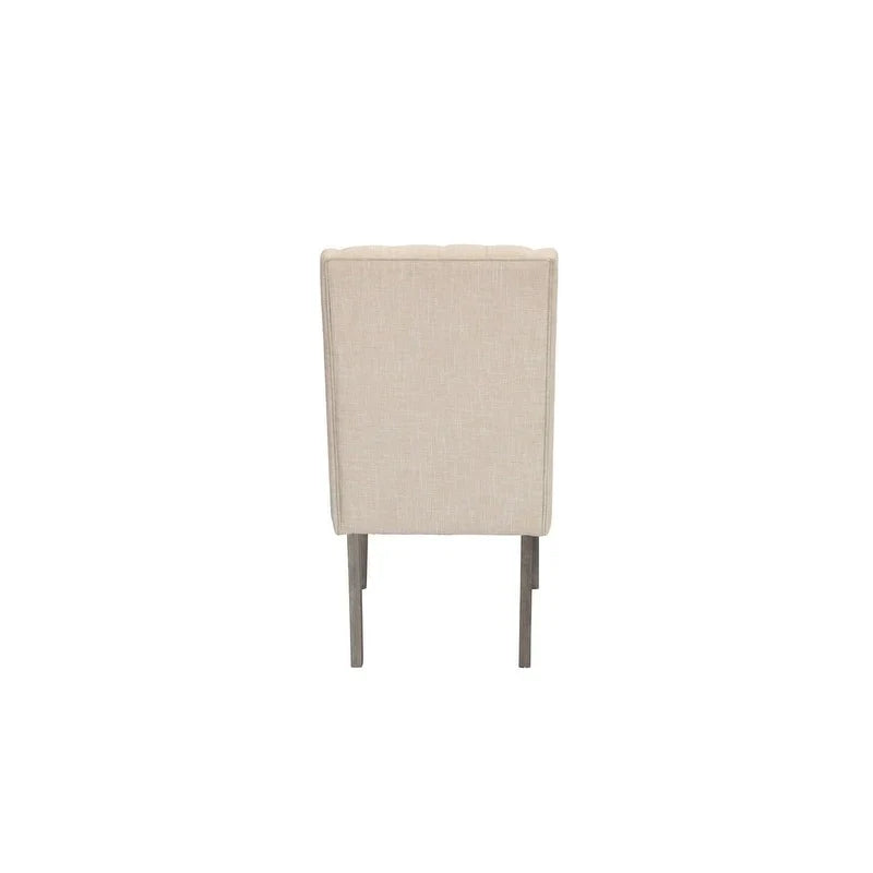 Ensemble de salle à manger extensible gris rustique 9 pièces – Sanzelize Design