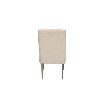 Ensemble de salle à manger extensible gris rustique 9 pièces – Sanzelize Design