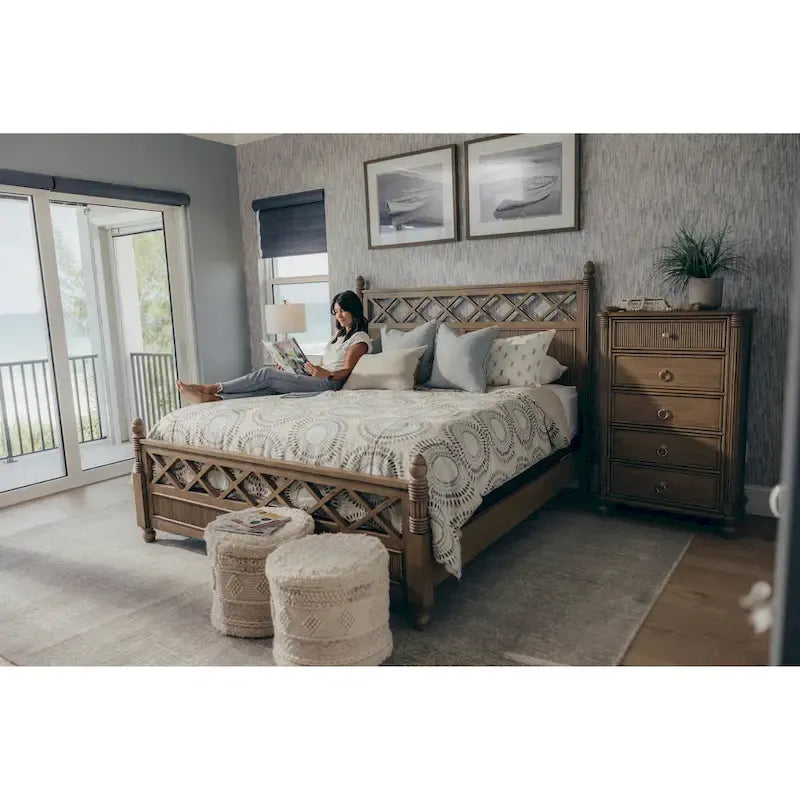 Lit en bois massif Malibu – Sanzelize Design