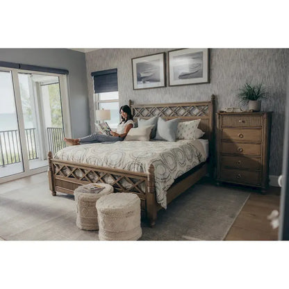 Lit en bois massif Malibu – Sanzelize Design