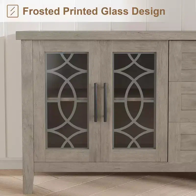 Meuble TV avec tiroirs de rangement, Meuble TV, Table console TV pour salon/chambre à coucher, Armoire de rangement – Sanzelize Design