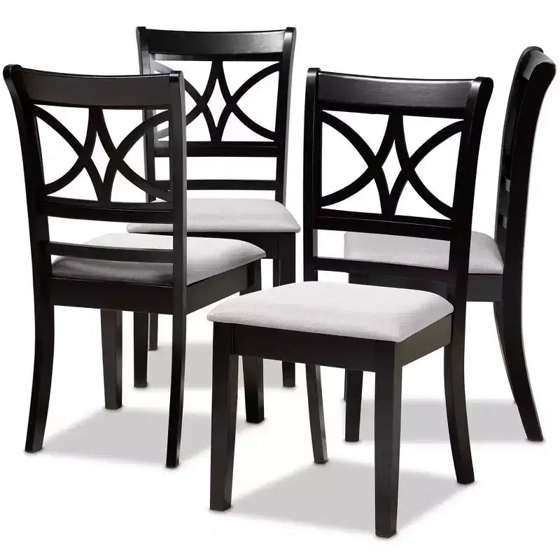 Lot de 4 chaises de salle à manger Clarke – Sanzelize Design