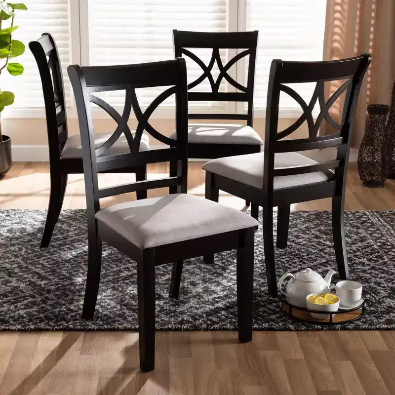 Lot de 4 chaises de salle à manger Clarke – Sanzelize Design