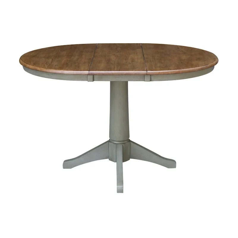 Table à manger ronde extensible 91,4 cm avec 4 chaises Madrid – Sanzelize Design