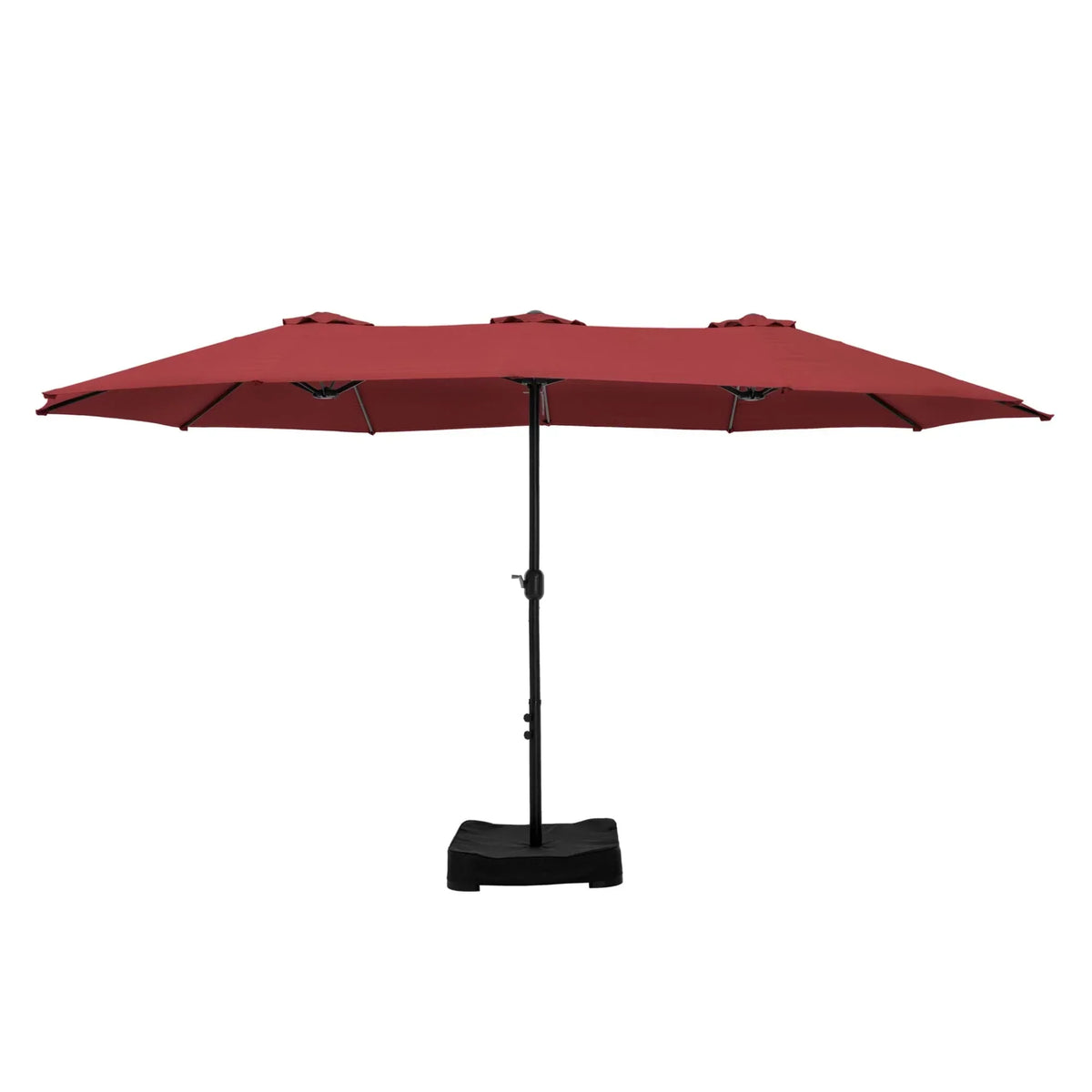 Grand Parasol Double Face de 4,5 m avec Base Incluse pour terrasse – Sanzelize Design