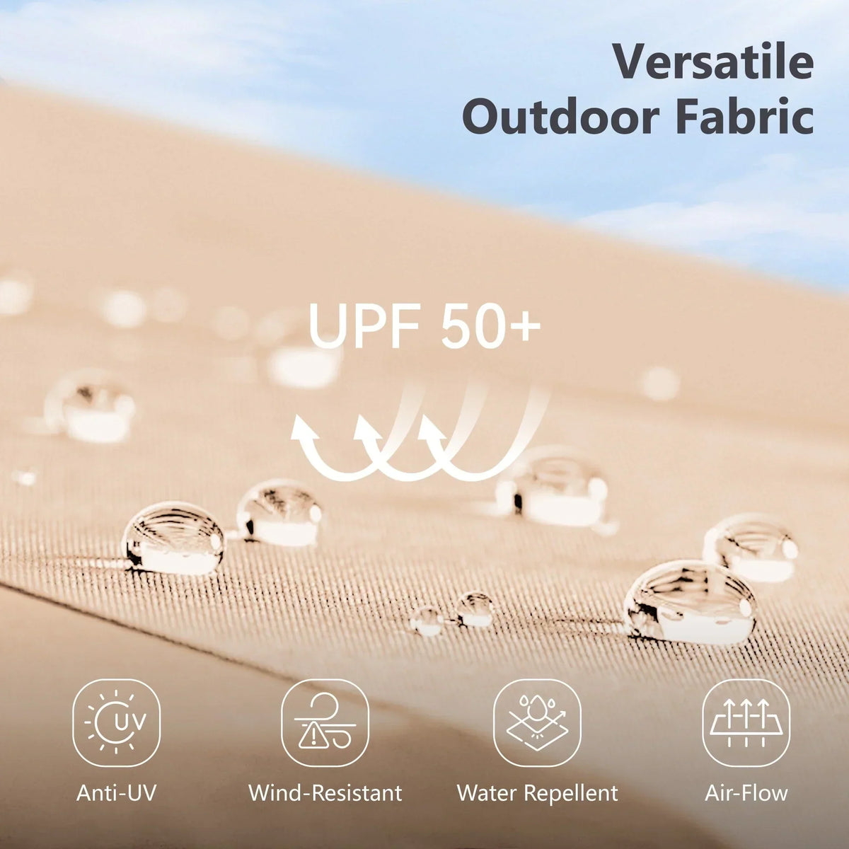 Grand Parasol Double Face de 4,5 m avec Base Incluse pour terrasse – Sanzelize Design