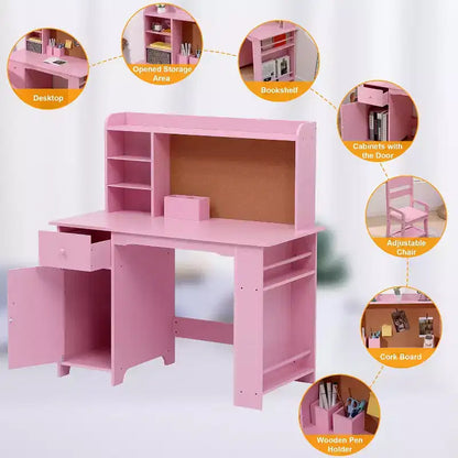 Bureau pour enfants, ensemble bureau et chaise pour garçons et filles – Sanzelize Design