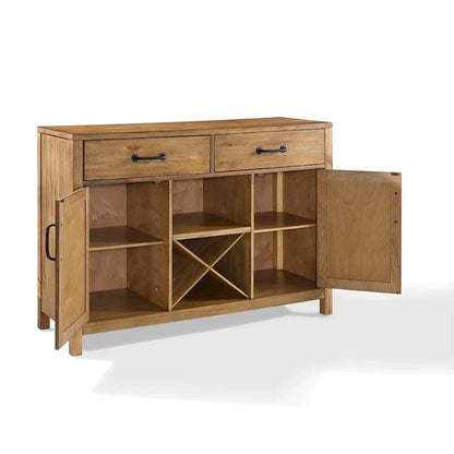 Buffet Roots en finition naturelle - 132 x 46 x 91 cm – Sanzelize Design
