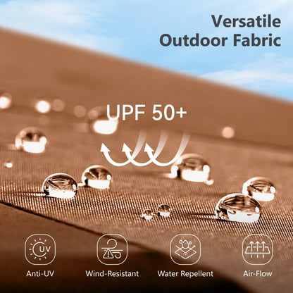 Grand Parasol Double Face de 4,5 m avec Base Incluse pour terrasse – Sanzelize Design