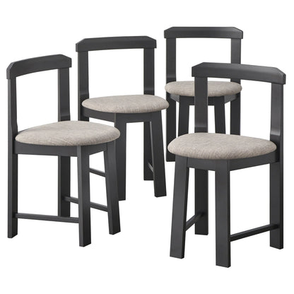 Ensemble de salle à manger rond compact 5 pièces – Sanzelize Design