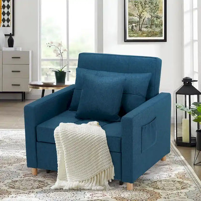 Fauteuil convertible 3-en-1, plusieurs coloris, une place – Sanzelize Design