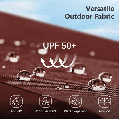 Grand Parasol Double Face de 4,5 m avec Base Incluse pour terrasse – Sanzelize Design