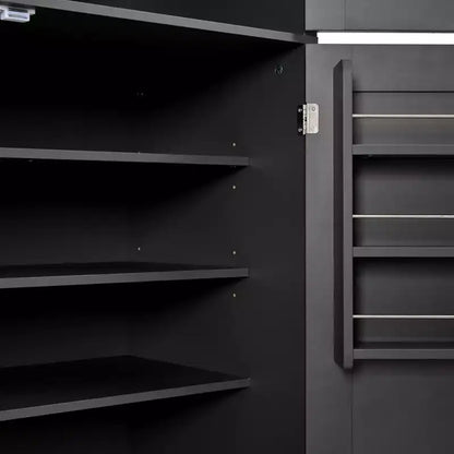 Grand meuble de garde-manger de cuisine avec prises électriques – Sanzelize Design