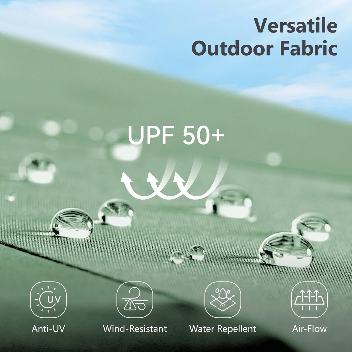Grand Parasol Double Face de 4,5 m avec Base Incluse pour terrasse – Sanzelize Design