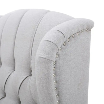 Fauteuils inclinables en tissu touffeté Walter (lot de 2) – Sanzelize Design