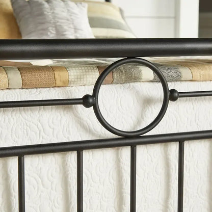 Lit noir en métal – Sanzelize Design