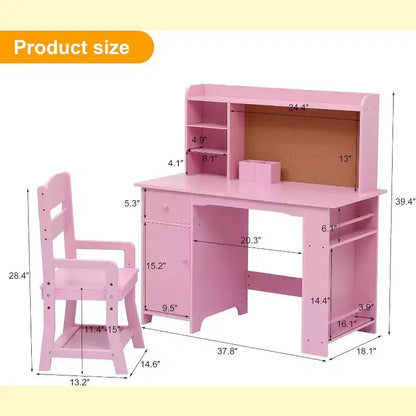 Bureau pour enfants, ensemble bureau et chaise pour garçons et filles – Sanzelize Design