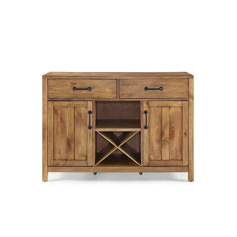 Buffet Roots en finition naturelle - 132 x 46 x 91 cm – Sanzelize Design