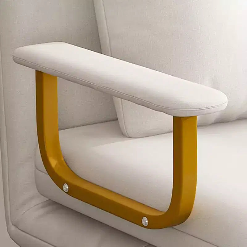 Canapé-lit pliant 3-en-1 convertible en fauteuil - Dossier réglable sur 5 positions avec oreiller – Sanzelize Design