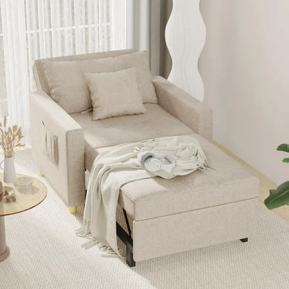 Fauteuil convertible 3-en-1, plusieurs coloris, une place – Sanzelize Design